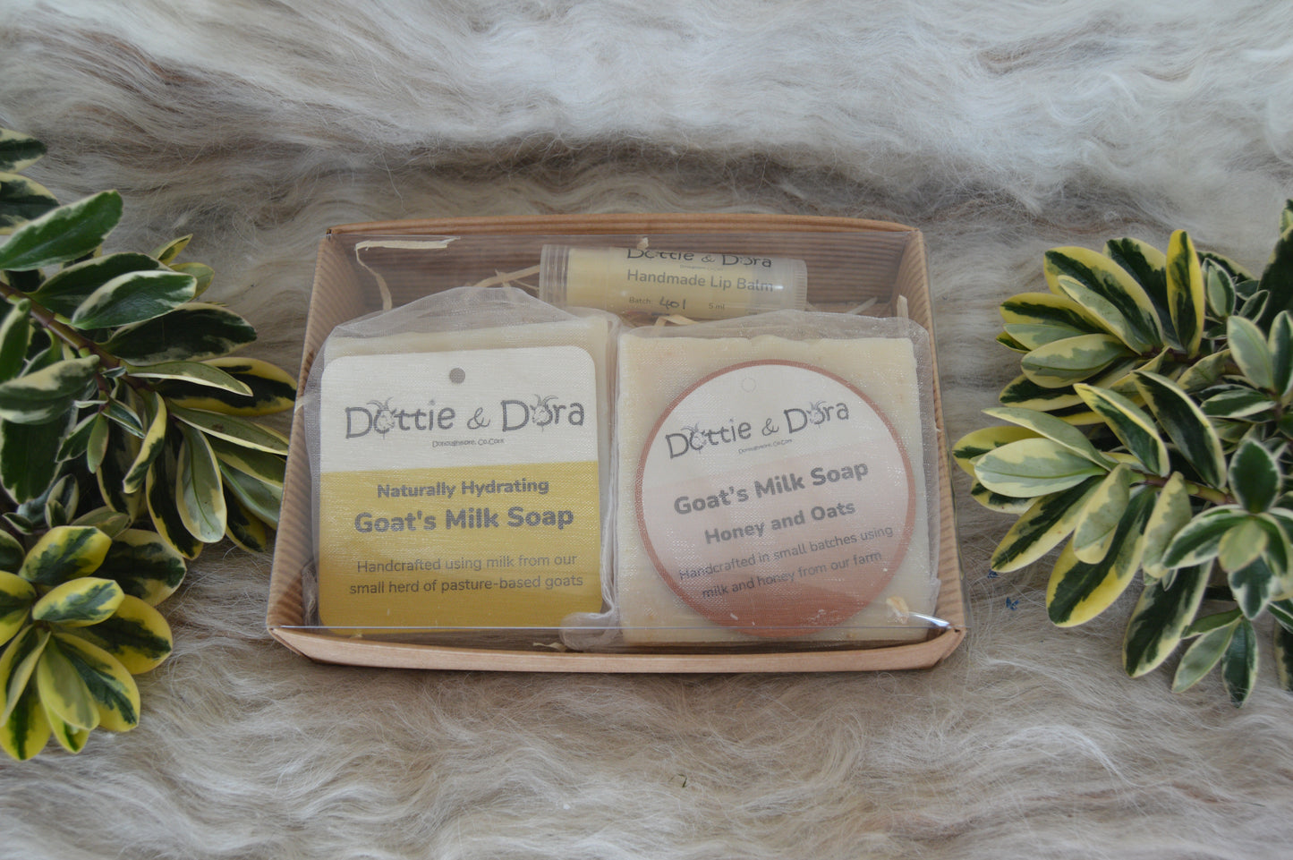 Goat Milk Soap & Lip Balm Gift Set